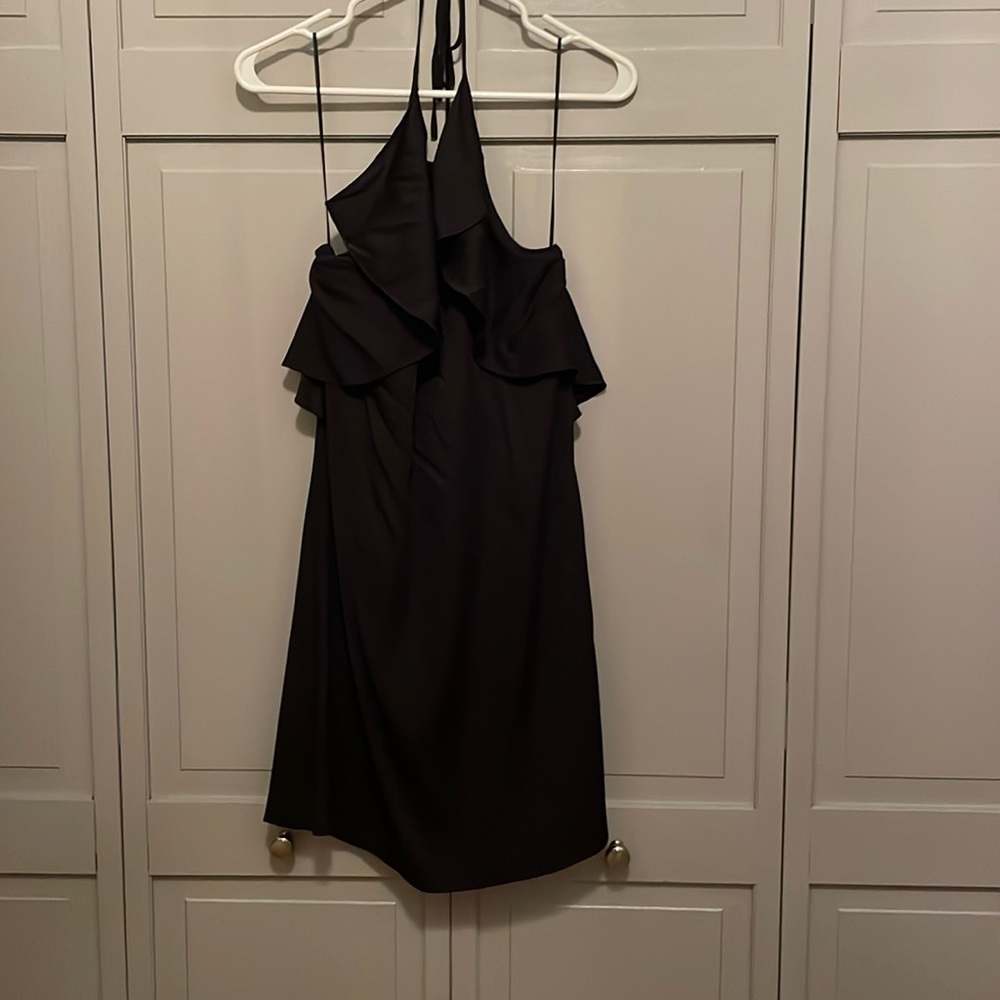 Theory Silk Little Black Dress